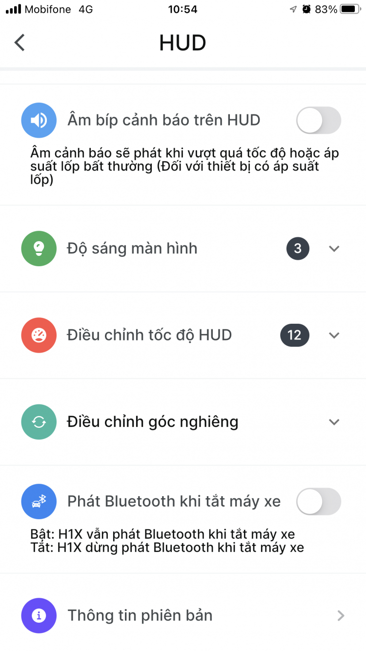 HUD Vietmap H1X đi nhanh hết bình ắc quy, do đâu? HUD Vietmap H1X đi nhanh hết bình ắc quy, do đâu?
