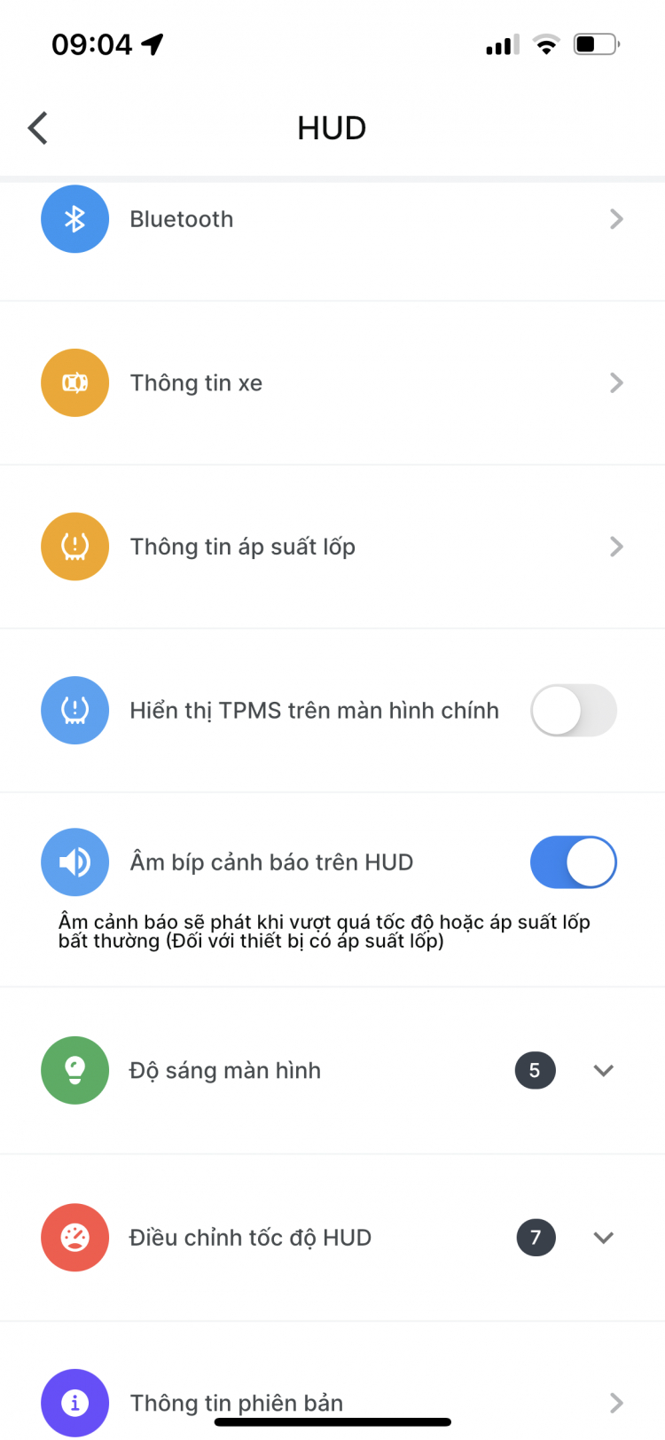 HUD Vietmap H1X đi nhanh hết bình ắc quy, do đâu? HUD Vietmap H1X đi nhanh hết bình ắc quy, do đâu?