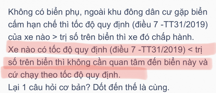 Xe máy có được chạy tốc độ 80 khi gặp biển hạn chế 80?