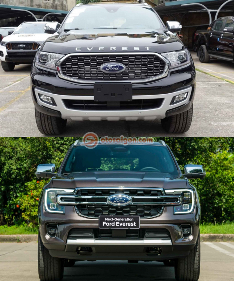 Sự khác biệt giữa Ford Everest thế hệ cũ và mới: Cú “lột xác” toàn diện, trang bị bỏ xa đối thủ