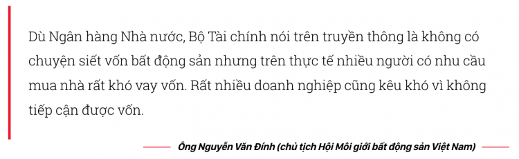 Nguy cơ bất động sản vào cảnh ảm đạm