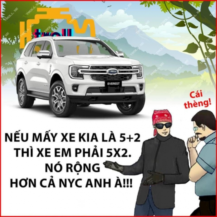 không biết Ford Everest mới có còn bị xì nhớt như mấy con bán tải không?