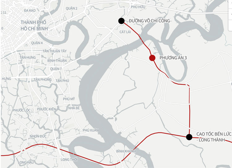 5 phương án xây cầu Cát Lái: Phương án qua quận 7 chi phí cao nhưng phù hợp