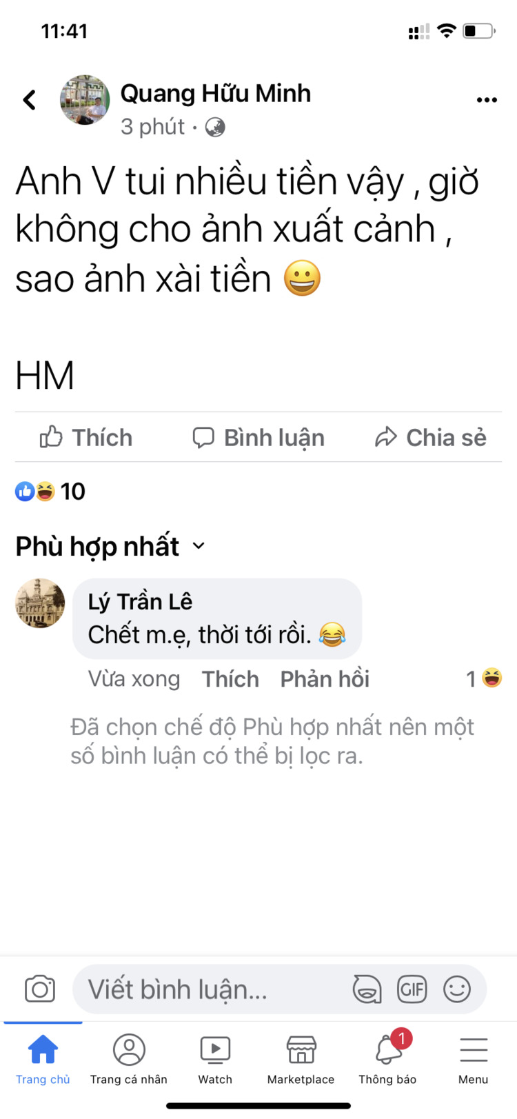 VF: ép lúa non hả mấy anh?