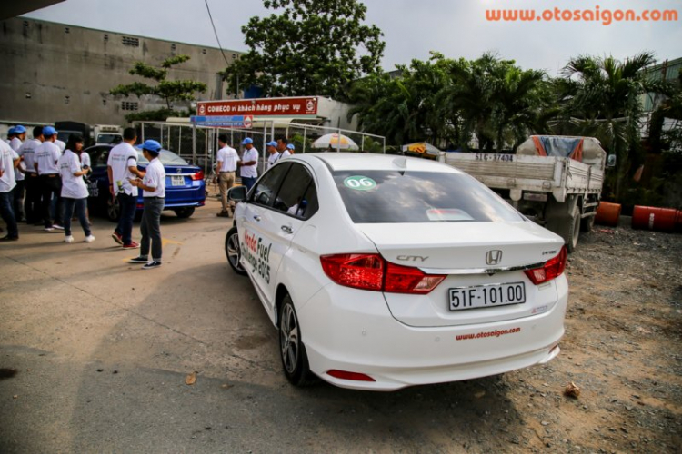 Bất ngờ Honda City 2015 chạy 200 km chưa đến 9 lít xăng !