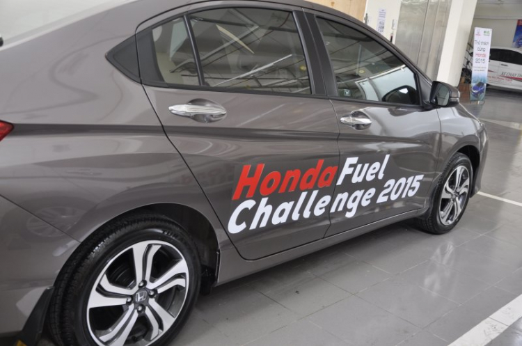 Bất ngờ Honda City 2015 chạy 200 km chưa đến 9 lít xăng !