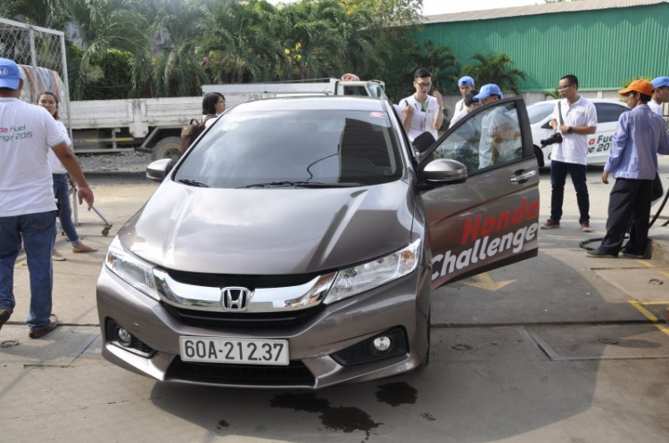 Bất ngờ Honda City 2015 chạy 200 km chưa đến 9 lít xăng !