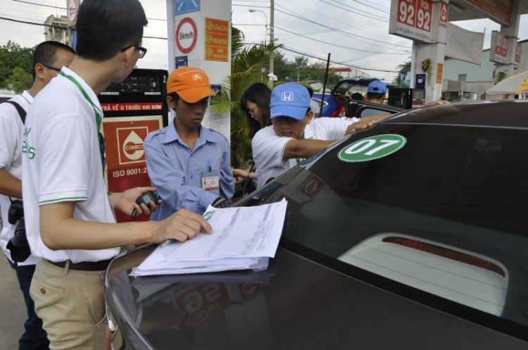 Bất ngờ Honda City 2015 chạy 200 km chưa đến 9 lít xăng !