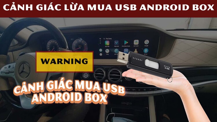 [Cảnh giác] Bị lừa mua USB android box cho ô tô có tốt như quảng cáo