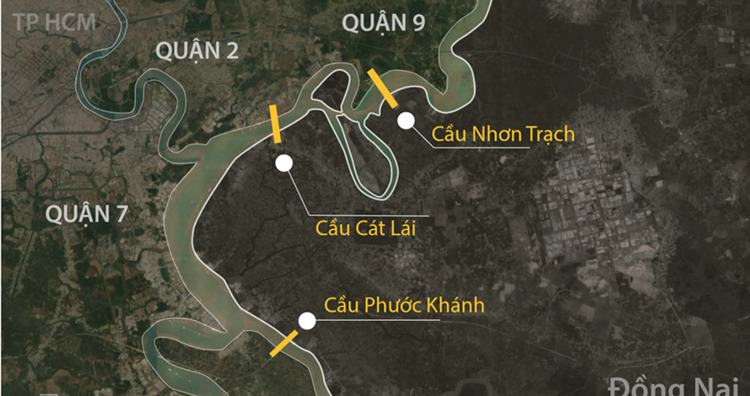 Hơn 1.800 tỷ đồng xây cầu Nhơn Trạch nối TP.HCM - Đồng Nai