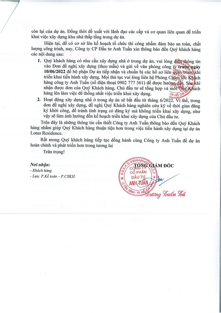 Đất Lotus Residence Anh Tuấn Đào Trí, Quận 7 Ko Được Xây Dựng. Vì Sao ? Đất Lotus Residence Anh Tuấn Đào Trí, Quận 7 Ko Được Xây Dựng. Vì Sao ?