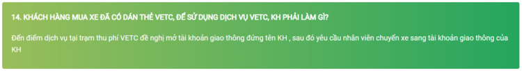 Nhiều chủ xe bất ngờ vì xe "tự động" được đăng ký thẻ ETC từ lúc nào: Muốn hủy hay dán mới đều không được Nhiều chủ xe bất ngờ vì xe "tự động" được đăng ký thẻ ETC từ lúc nào: Muốn hủy hay dán mới đều không được