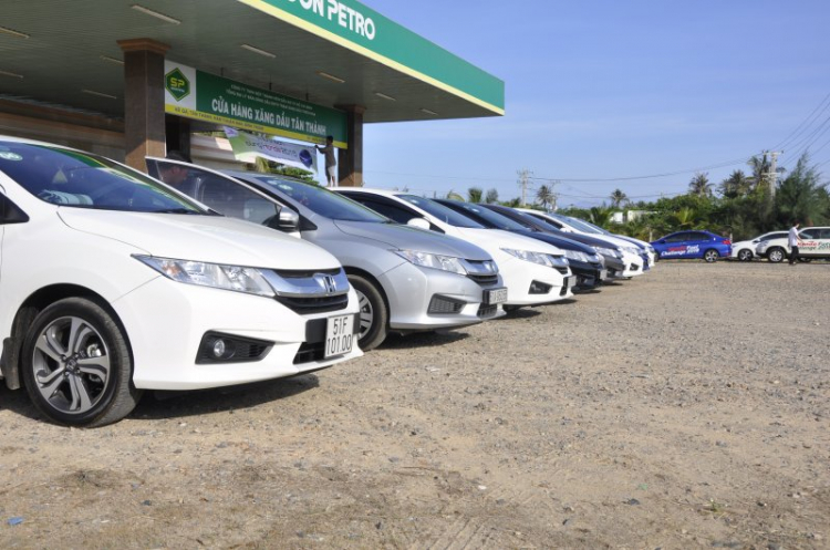 Bất ngờ Honda City 2015 chạy 200 km chưa đến 9 lít xăng !