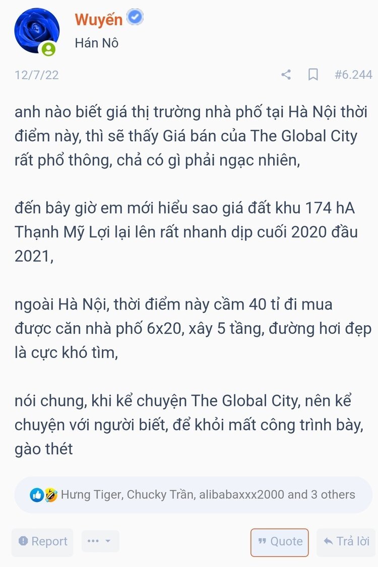 Giá Nhà Thổ cư Hà Nội