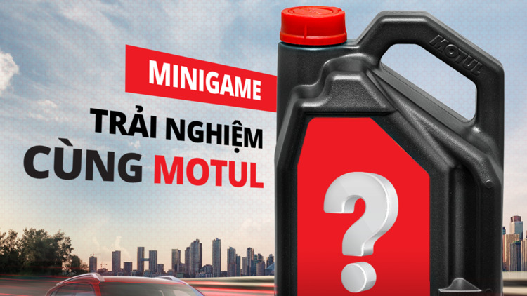 Minigame trải nghiệm cùng Motul, chủ động chinh phục hành trình