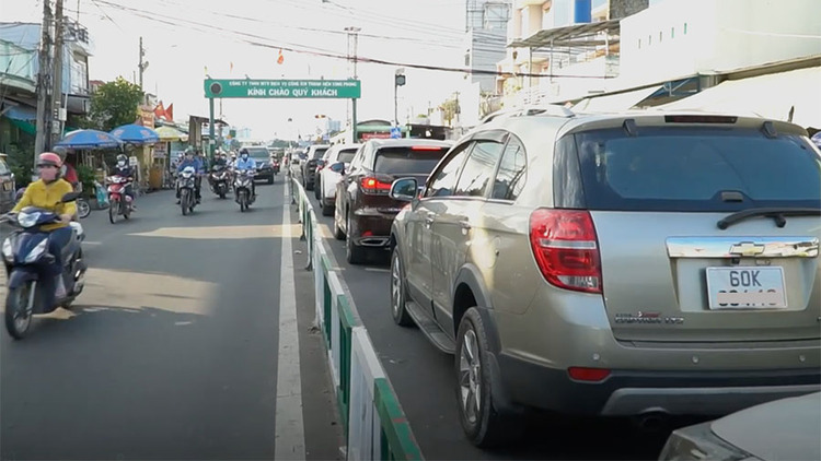 Lượng phương tiện qua phà Cát Lái tăng 60% khi cao tốc Long Thành - Dầu Giây thu phí không dừng