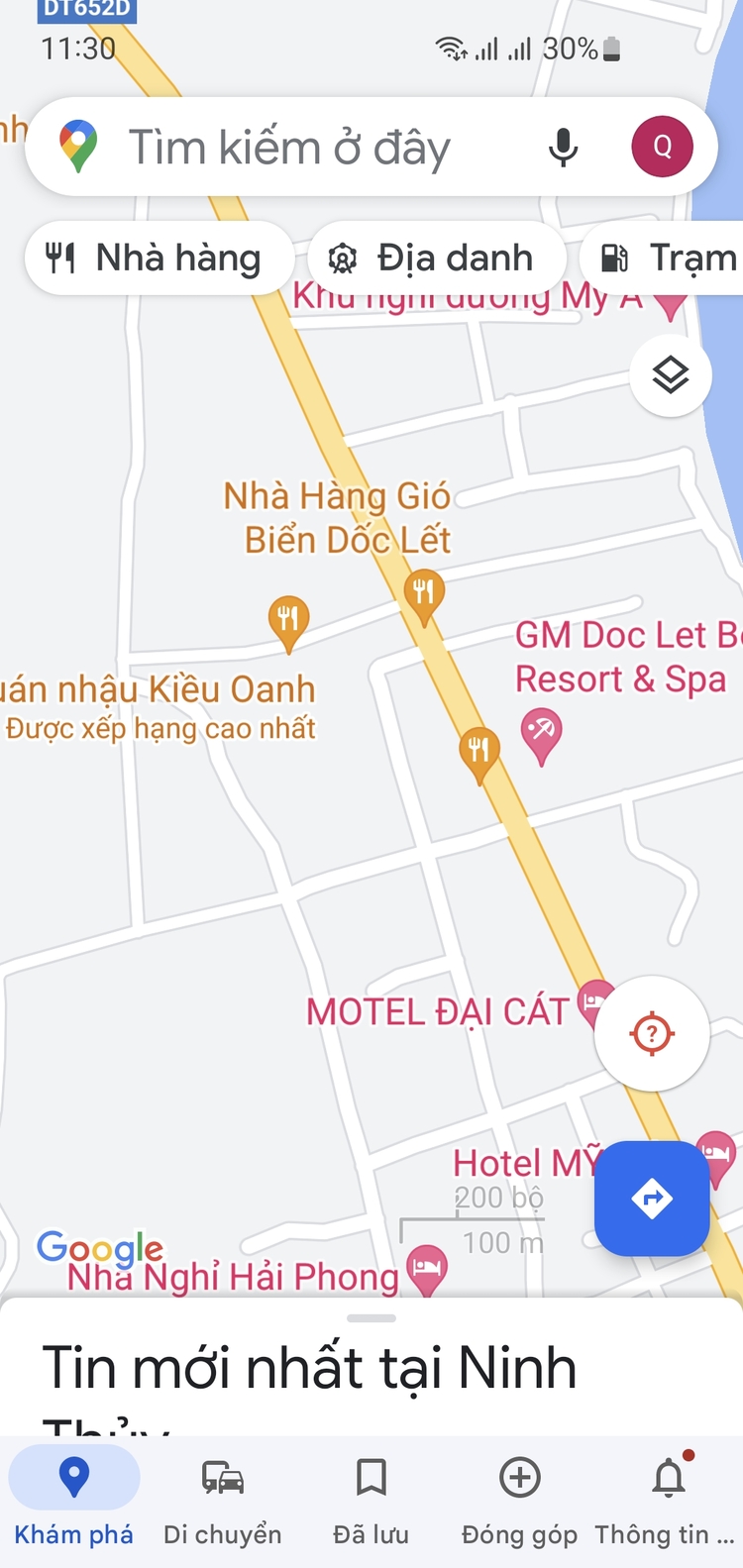 Nhờ tư vấn ăn chơi tại biển Dốc lết - Nha trang