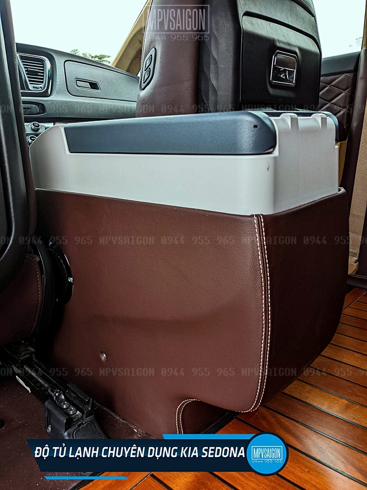 Kia Sedona độ - nâng cấp tủ lạnh xe ô tô Kia Sedona độ - nâng cấp tủ lạnh xe ô tô