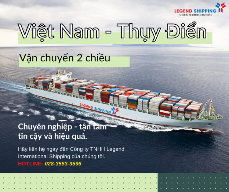 Gửi hàng đi Thụy Điển chuyên nghiệp, nhanh chóng