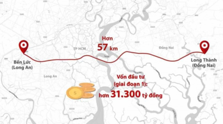 "Sốt ruột" tiến độ cao tốc Bến Lức - Long Thành, Phó Thủ tướng yêu cầu giải phóng mặt bằng trước 30/8