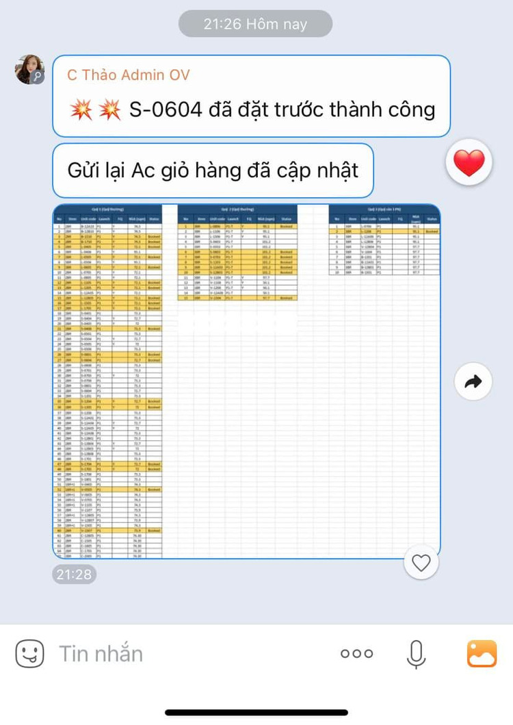 One Verandah - giỏ hàng đợt cuối ??? One Verandah - giỏ hàng đợt cuối ???