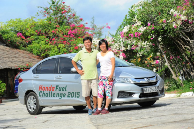 Bất ngờ Honda City 2015 chạy 200 km chưa đến 9 lít xăng !