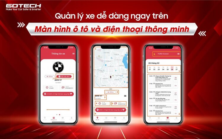 Chủ động quản lý bảo vệ xe ô tô với Gotech Tracking Chủ động quản lý bảo vệ xe ô tô với Gotech Tracking