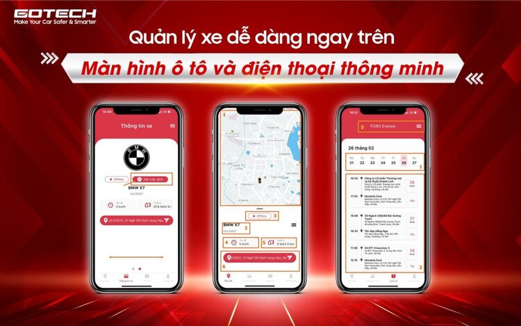 Chủ động quản lý bảo vệ xe ô tô với Gotech Tracking