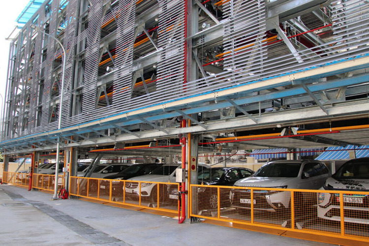 TP.HCM tính xây thêm bãi đậu xe thông minh lắp ghép trong trung tâm