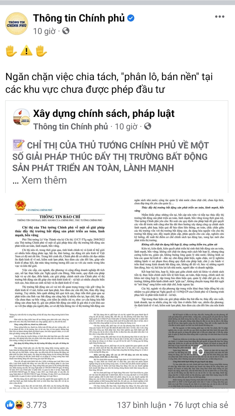 [VTC] Phân lô, Tách thửa (Hà Nội)