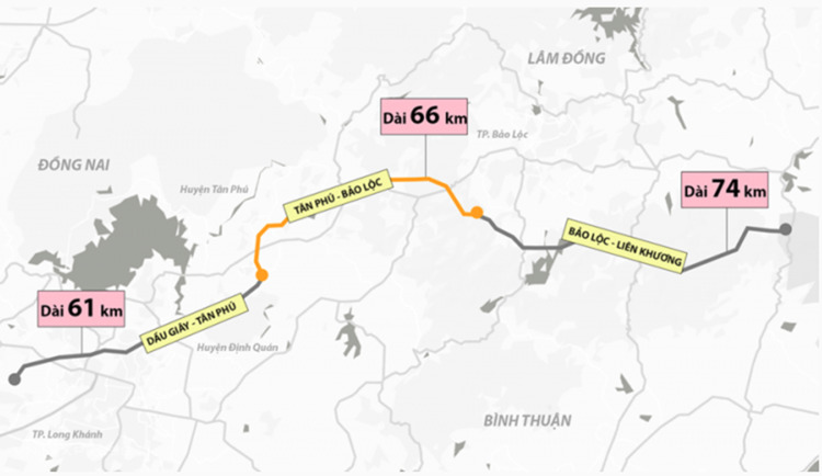 Cao tốc Dầu Giây - Tân Phú gần 8.400 tỷ đồng đã được Phó thủ tướng phê duyệt đầu tư, 2025 hoàn thành