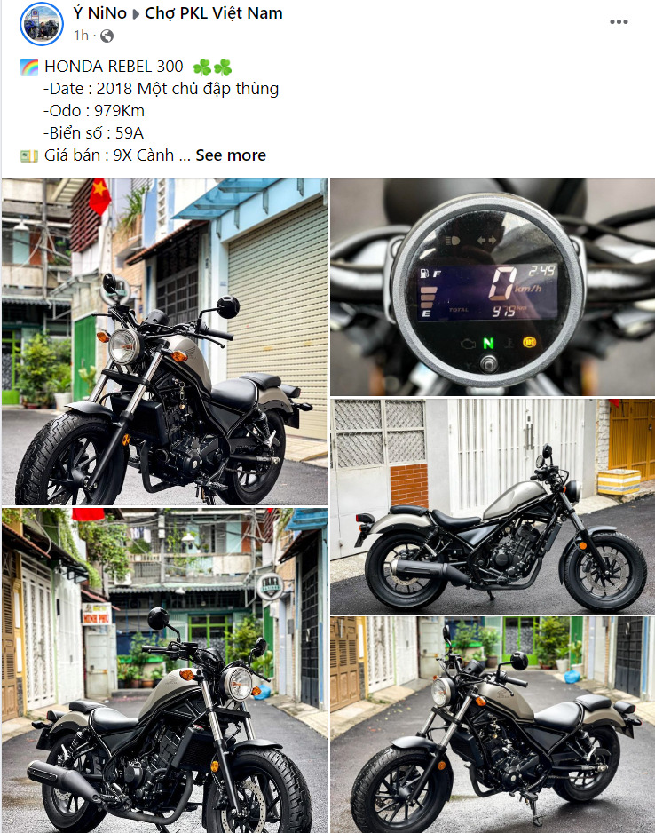 Có nên mua xe Honda rebel 300