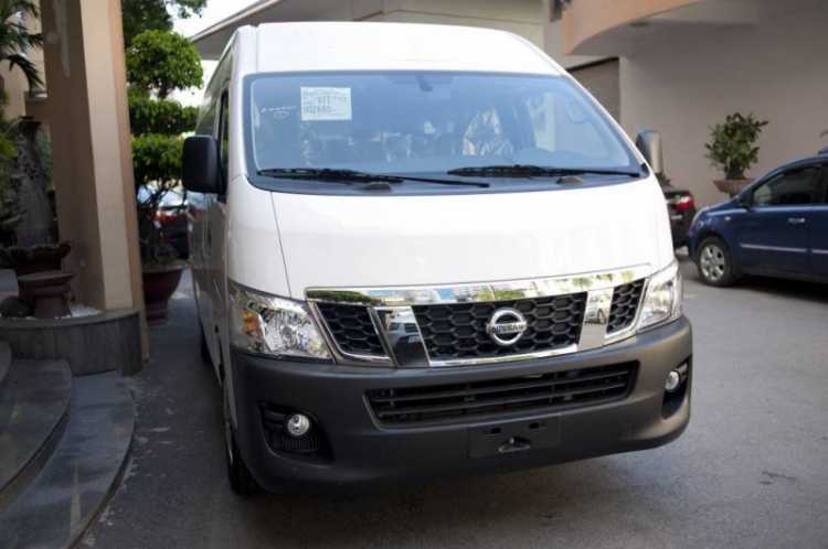 Nissan NV350 Urvan có giá 1,18 tỷ đồng tại Việt Nam