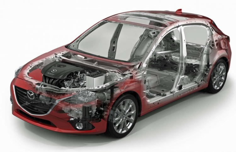 Động cơ Mazda sẽ tiết kiệm như động cơ hybrid