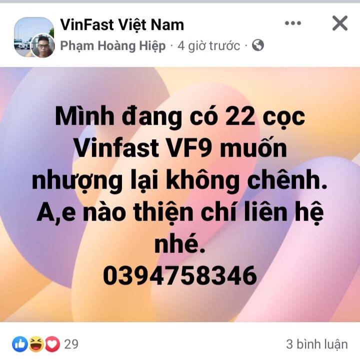 Lại vinfast VF8, VF9