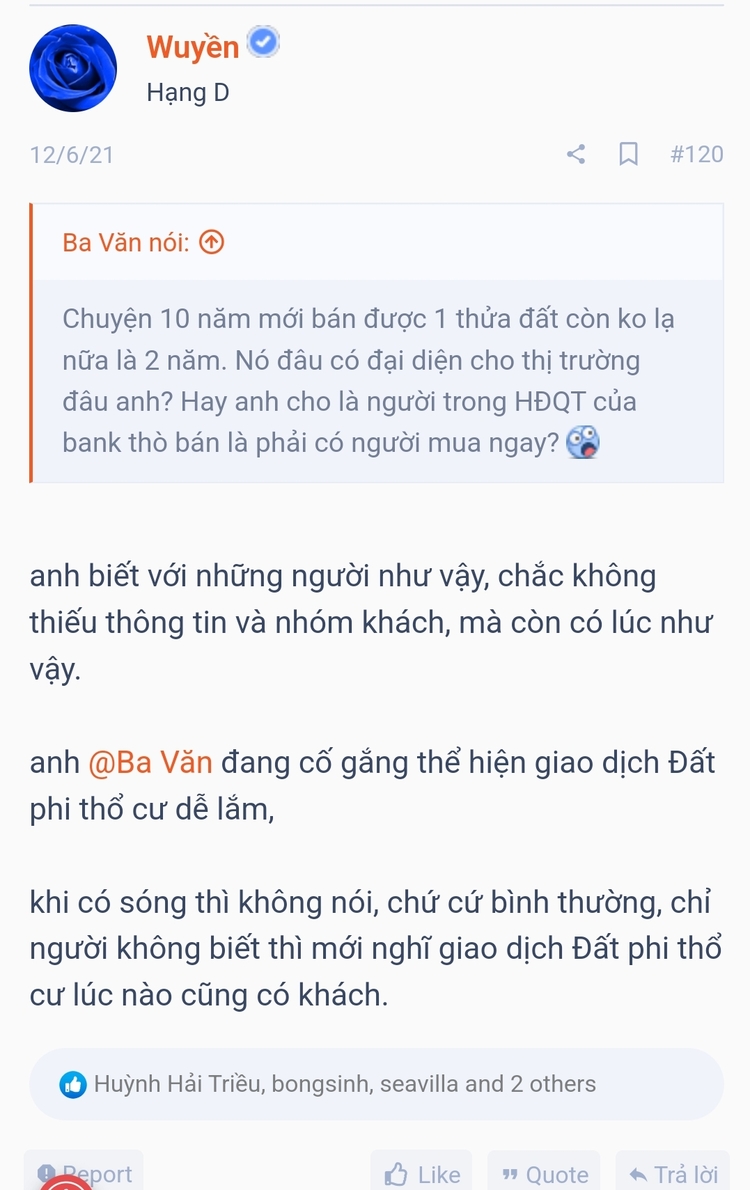 " F0 " - những Kẻ gom tiền cho Thị trường Bất Động Sản phổ thông