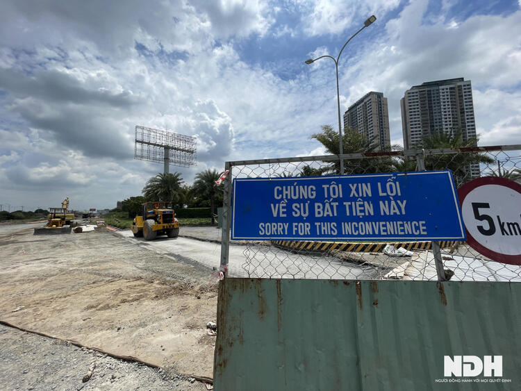 Diện mạo đường song hành cao tốc TP HCM - Long Thành sau hơn 5 năm thi công