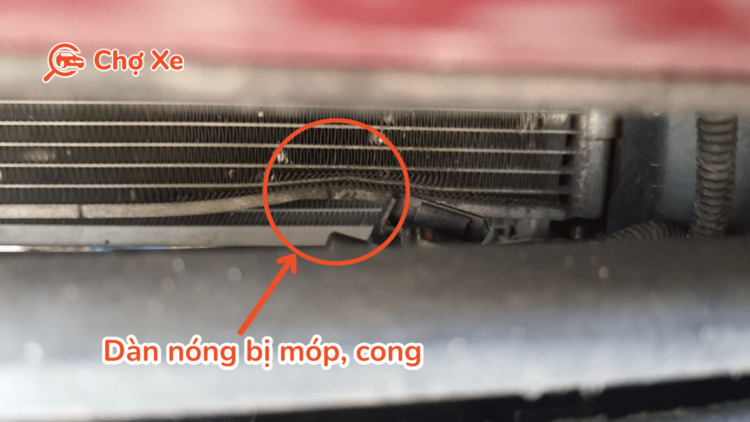 Kiểm tra dàn nóng, két nước Kiểm tra dàn nóng, két nước
