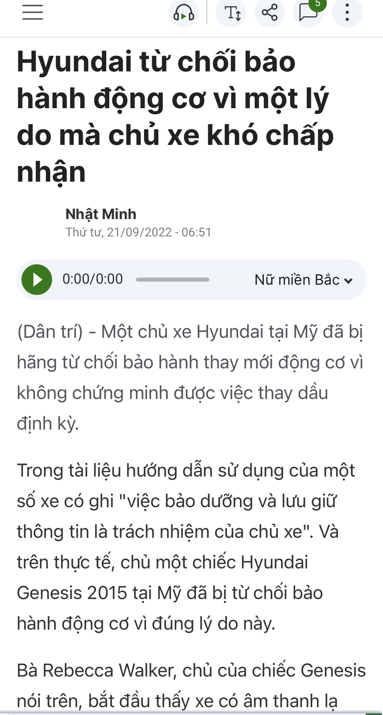 Xe Huyndai Kona odo 40k đã bị hư mâm ép hộp số, sửa hơn 20 triệu