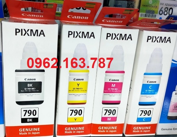 Địa chỉ cung cấp mực in Canon GI-790 chính hãng cho máy in G1010-G2010 Địa chỉ cung cấp mực in Canon GI-790 chính hãng cho máy in G1010-G2010