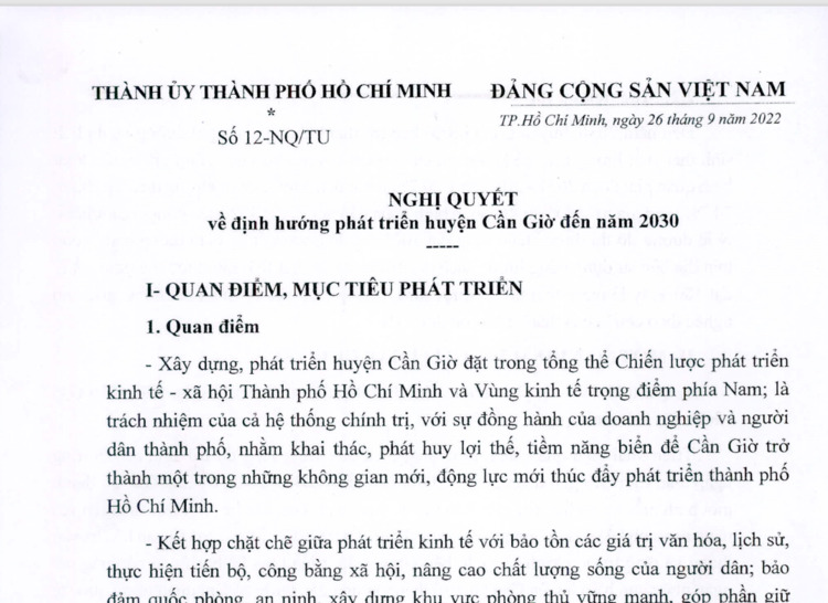 Cập nhật tình hình đất Huyện Cần Giờ Cập nhật tình hình đất Huyện Cần Giờ