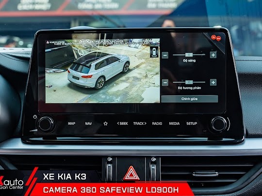Camera 360 ô tô là trang bị hữu ích, hỗ trợ lái xe an toàn mà bất kỳ chủ xe nào cũng nên lắp cho xe.