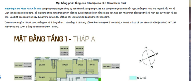 Rao bán bát nháo, không đúng quy định dự án Cara River Park của Đất Xanh miền Tây bị nhắc nhở