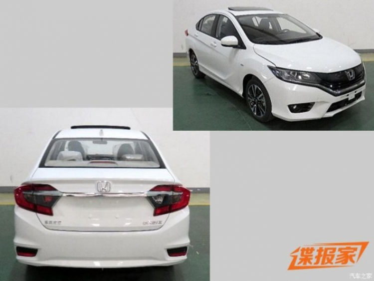 Honda City mới xuất hiện tại Trung Quốc