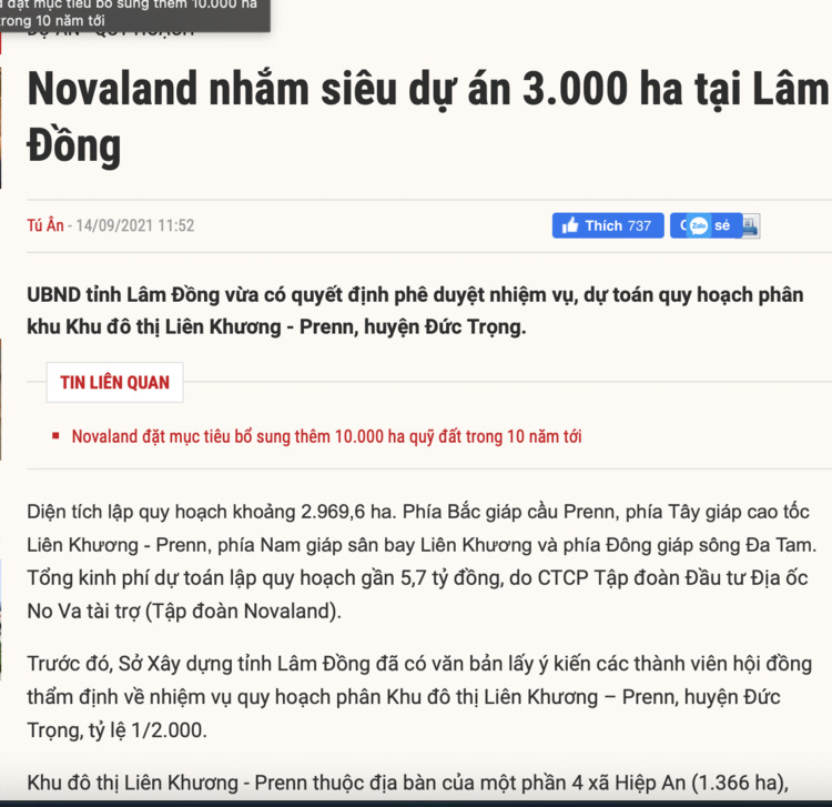 Tập đoàn NovaLand lên tiếng về tin đồn và đơn "cầu cứu" bịa đặt lan truyền trên mạng xã hội Tập đoàn NovaLand lên tiếng về tin đồn và đơn "cầu cứu" bịa đặt lan truyền trên mạng xã hội