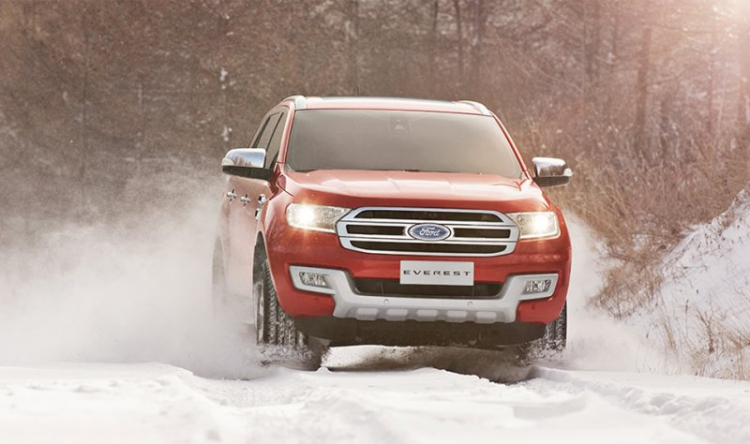 Ford Everest 2015 có giá bán từ 54.990 AUD tại Australia