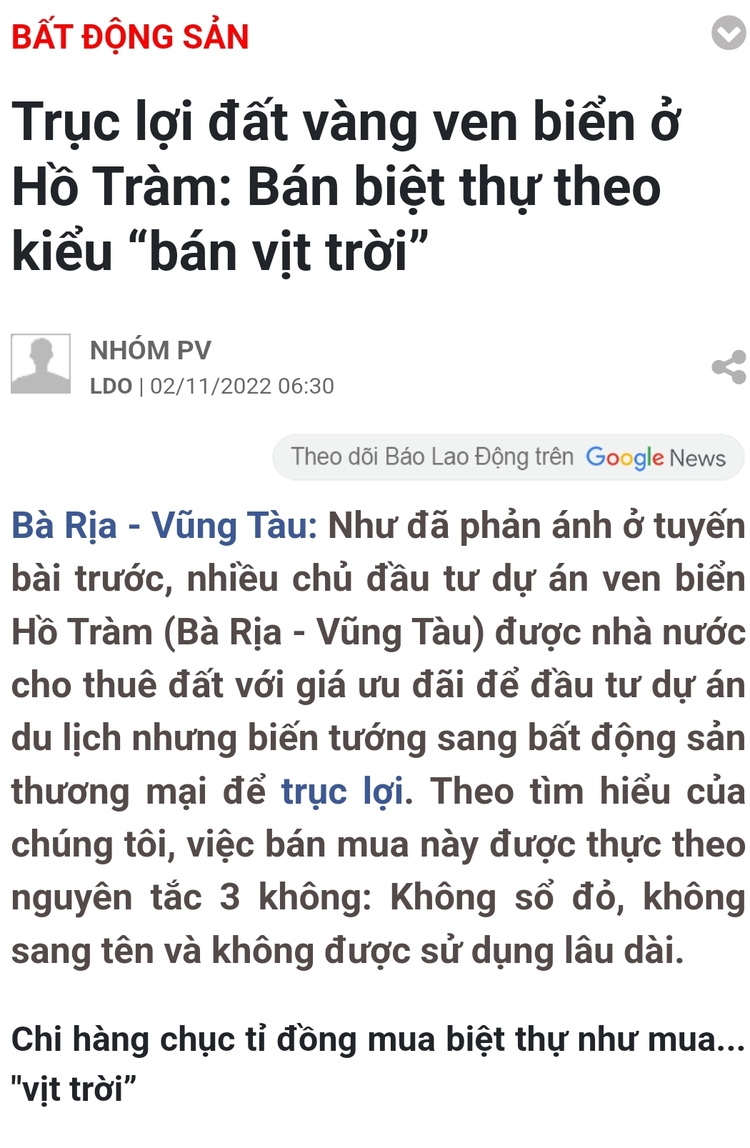 Bất Động Sản Vịt Trời