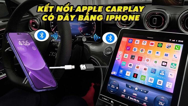 [Mẹo] Kết nối Apple Carplay trên Iphone 14 mới nhất