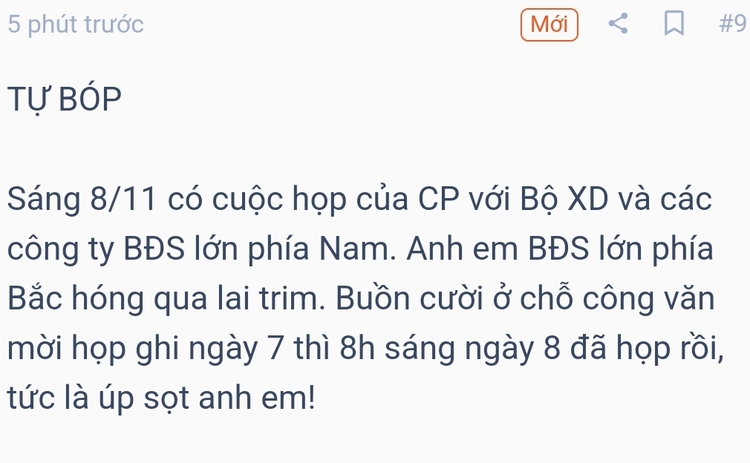 Sáng nay, loạt ông lớn BĐS họp khẩn cùng Chính Phủ và Bộ Xây dựng