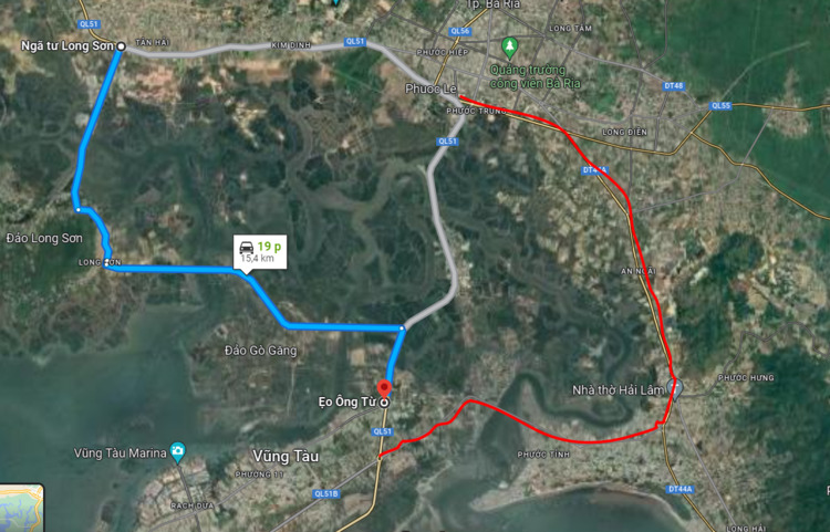 Đề xuất làm đường kết nối cao tốc Biên Hòa - Vũng Tàu là đường cao tốc dài 13km Đề xuất làm đường kết nối cao tốc Biên Hòa - Vũng Tàu là đường cao tốc dài 13km